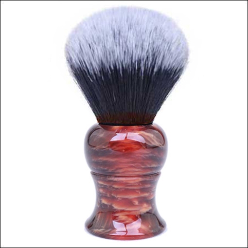 CUSTOM TUXEDO - Red Vegan Shaving Brush Australia