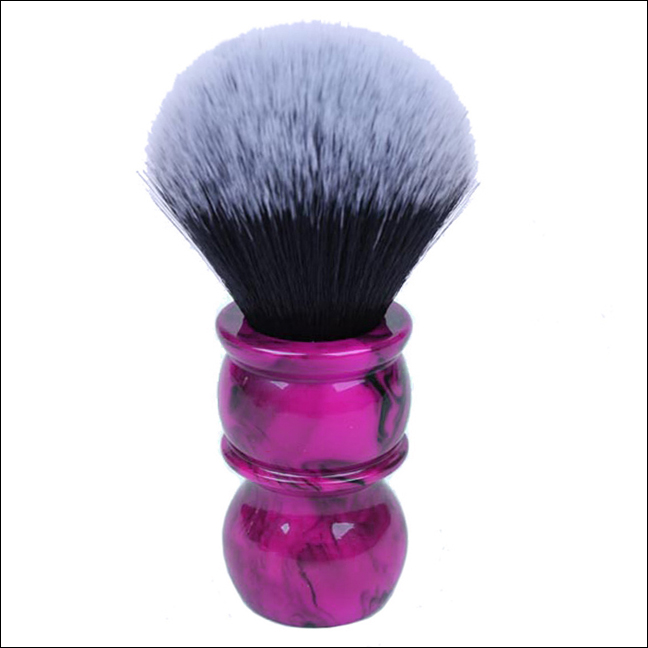 Synthetic Shaving Brush Australia - Pink Barner Handle Shave Brush